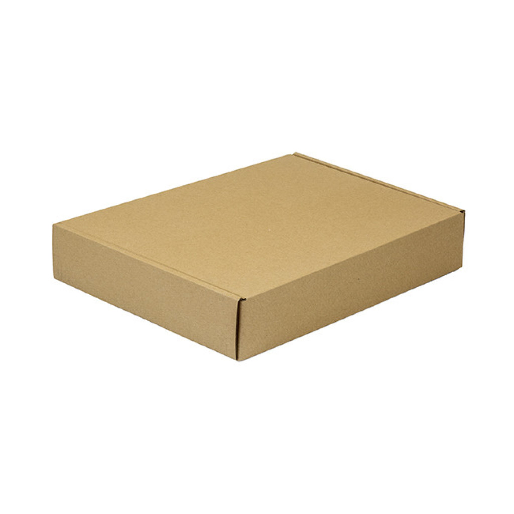 Caja autoarmable 30x21.5x5 kraft