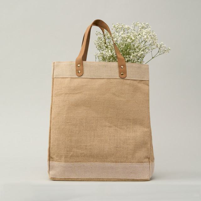 Bolsa de uso personal color natural 40x35x15 (cm) Alternativa