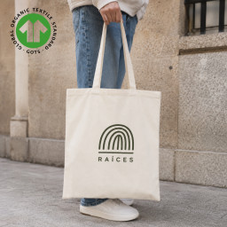 Bolsa de algodón Orgánico Certificado | 170gr | 42x38 (cm)