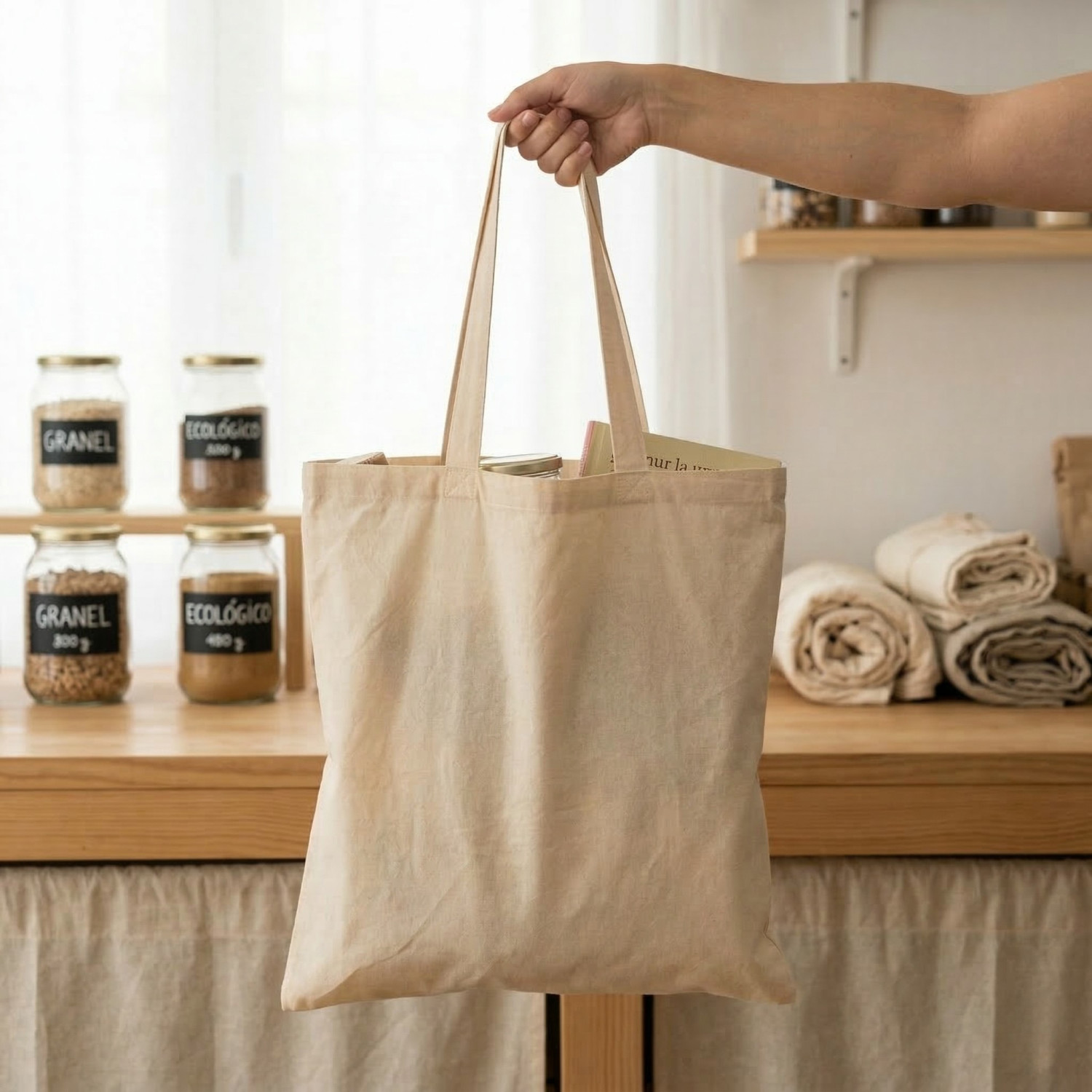 Bolsa de algodón | 170gr | 42x38 (cm)