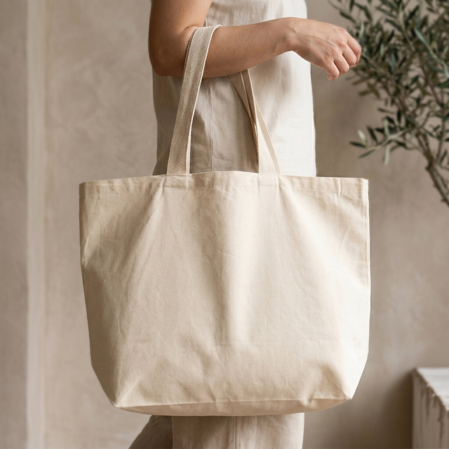 Bolsa de algodón | 40x58x20 (cm)