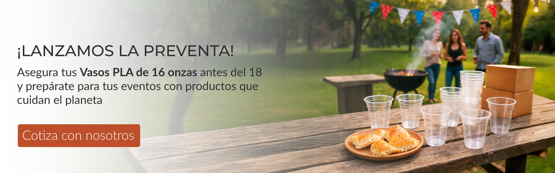 Preventa Vasos PLA